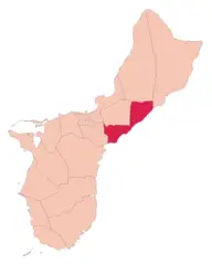 Guam Map Mangilao