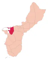 Guam Map Piti