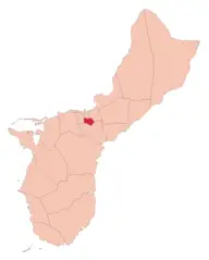 Guam Map Sinajana
