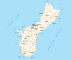 Guam Reference Map