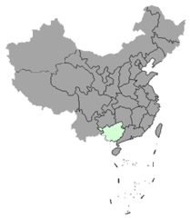 Guangxizhuangzuzizhiqu Map