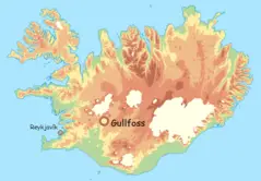 Gullfoss Localisation