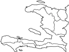 Haiti Departments Blank