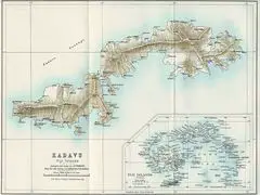 Historical Fiji Islands (1889)