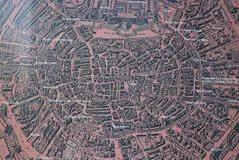 Historical City Map Milan