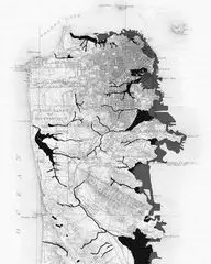 Historical Geological Map San Francisco