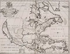 Historical Map North America