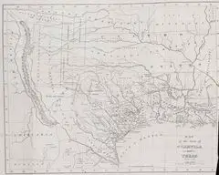 Historical Map Texas