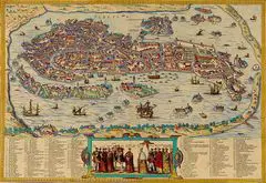 Historical Map Venice (venezia)