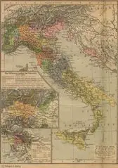 Historical Map of Florance (firenze)