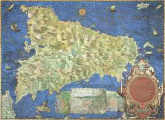 Historical Map of Sicily