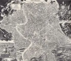 Historical Rome City Map