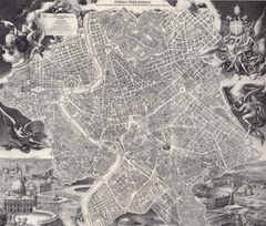 Historical Rome City Map