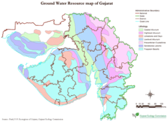 Hydrographic Map of Gujarat