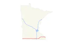 I 90 (mn) Map