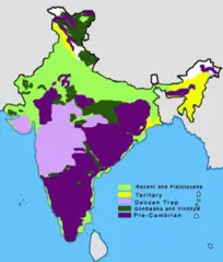 India Geology Map