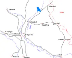 Irak Umkreis Bagdad