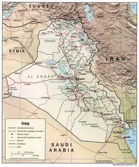 Iraq 2004 Cia Map