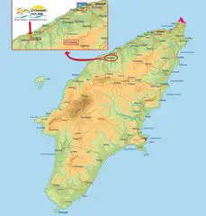 Island Rhodes Map