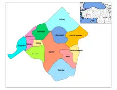Isparta Districts