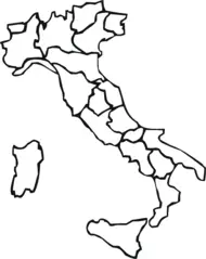 Italia Regioni Blank