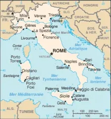 Italie Carte