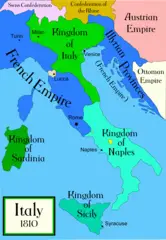 Italy C 1810 Historical Maps