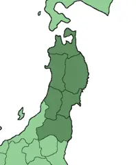 Japan Tohoku Region