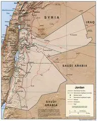 Jordan 2004 Cia Map
