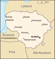 Kaart Litaue