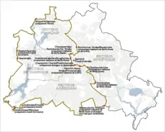Karte Berliner Mauer Fr