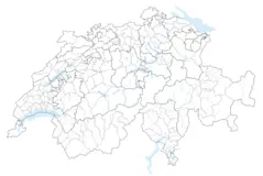 Karte Bezirke Und Kreise Der Schweiz 2007