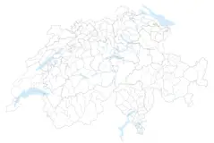 Karte Bezirke Und Kreise Der Schweiz 2008