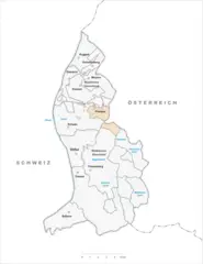 Karte Gemeinde Planken 2007