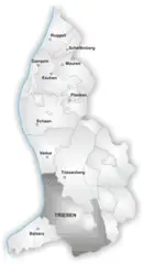 Karte Gemeinde Triesen