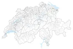 Karte Gemeinden Der Schweiz 2007