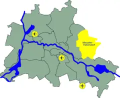 Karte Marzahn Hellersdorf