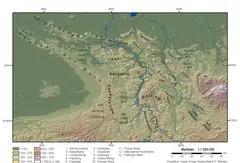Karte Niedersaechsisches Bergland