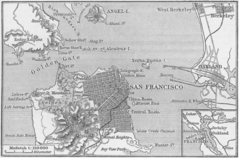 Karte San Francisco Mkl1888