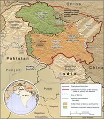 Kashmir Map Big 1