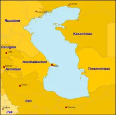 Kaspisches Meer Anrainerstaaten