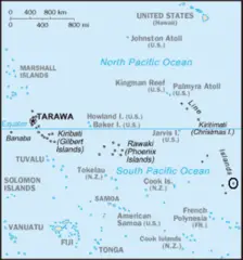 Kiribati Caroline Highlighted