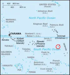 Kiribati Starbuck Highlighted