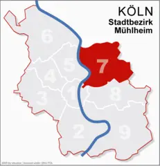 Koeln Bezirke7 Muehlheim
