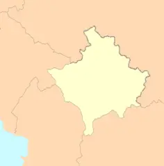 Kosovo Map Blank