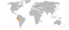Kosovo Peru Locator