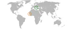 Kosovo Senegal Locator