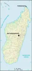 Lage Antsiranana In Madagaskar Dt