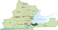 Lagos Island Map