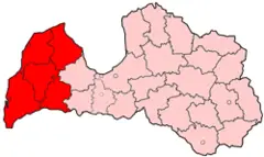 Latvia Region Kurzeme